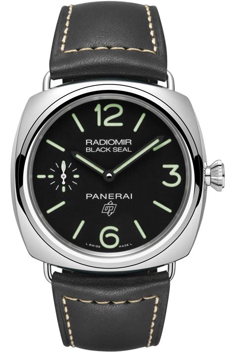 panerai radiomir black seal 292|panerai radiomir black seal automatic.